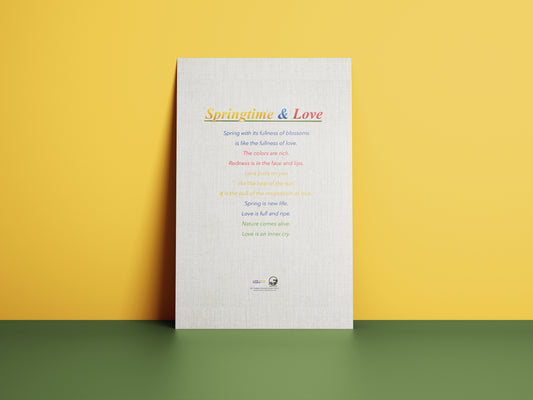 "Springtime & Love" Poem-Written by: Dudley Ormston Zinke (Digital Download)