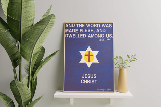 "Jesus the Christ" -Painted by: Dudley Ormston Zinke (Digital Download)